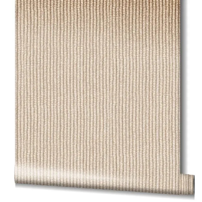 Marburg|Japandi braided jute wallpaper in beige|Raffia Imitation