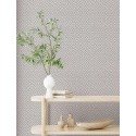 Marburg|Papier peint Japandi crochet textile gris|Imitation Tissu