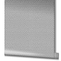 Marburg|Papier peint Japandi crochet textile gris|Imitation Tissu