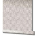 Marburg|Papel pintado japandi crochet textil beige|Rombos
