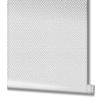 Marburg|Papier peint Japandi crochet textile blanc et gris|Losanges