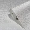 Marburg|Tapete modern Falsche Uni Metallisiert Weiß|Minimalistisch
