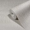 Marburg|Modern faux plain metallic wallpaper in greige|Minimalist