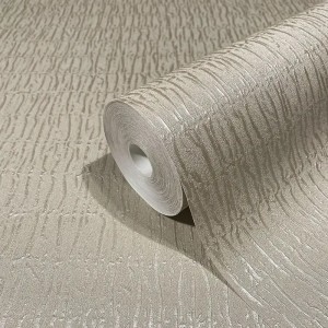 Marburg|Tapete modern Falsche Uni Metallisiert Greige|Minimalistisch