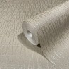 Marburg|Metallische getoastete beige Tapete in Kunstleder-Optik|Zeitgenössisch