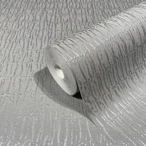 Marburg|Papier peint moderne faux uni métallisé grège|Minimaliste