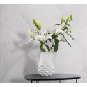 Marburg|Papier peint japandi grandes feuilles blanc|Minimaliste