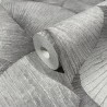 Marburg|Papier Peint floral gris à grandes feuilles 3D|Papier Peint