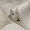 Marburg|Papier Peint floral beige à grandes feuilles 3D|Moderne