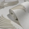 Marburg|Tapete beige zeitgenössische Kraniche|Zeitgenössisch