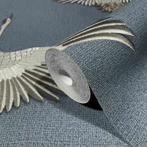 Marburg|Modern champagne beige wallpaper with abstract waves|Oriental