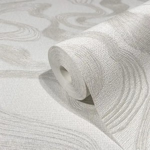 Marburg|Papel pintado oriental grullas azul|Contemporáneo