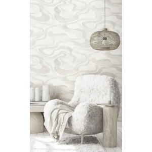 Elitis|Green Japanese panel raffia effect wallpaper|Wallpaper 2