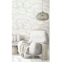 Marburg|Papier Peint abstrait forme de vagues blanc|Contemporain