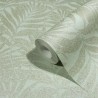 Marburg|Papier Peint feuilles de bambou vert et beige|Papier Peint