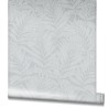 Marburg|Papier Peint feuilles de bambou gris et blanc|Moderne
