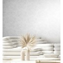 Marburg|Papier peint damas blanc ornements baroques|Damas