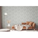 Marburg|Baroque style damask wallpaper in grey|Damask