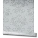 Marburg|Baroque style damask wallpaper in grey|Damask