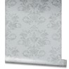 Marburg|Baroque style damask wallpaper in grey|Damask