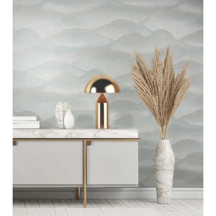 Marburg|Papel pintado oriental colinas asiáticas gris|Contemporáneo