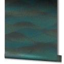 Marburg|Wallpaper oriental style Asian turquoise hills|Abstract