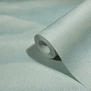 Marburg|Oriental wallpaper with Asian hills in grey|Contemporary