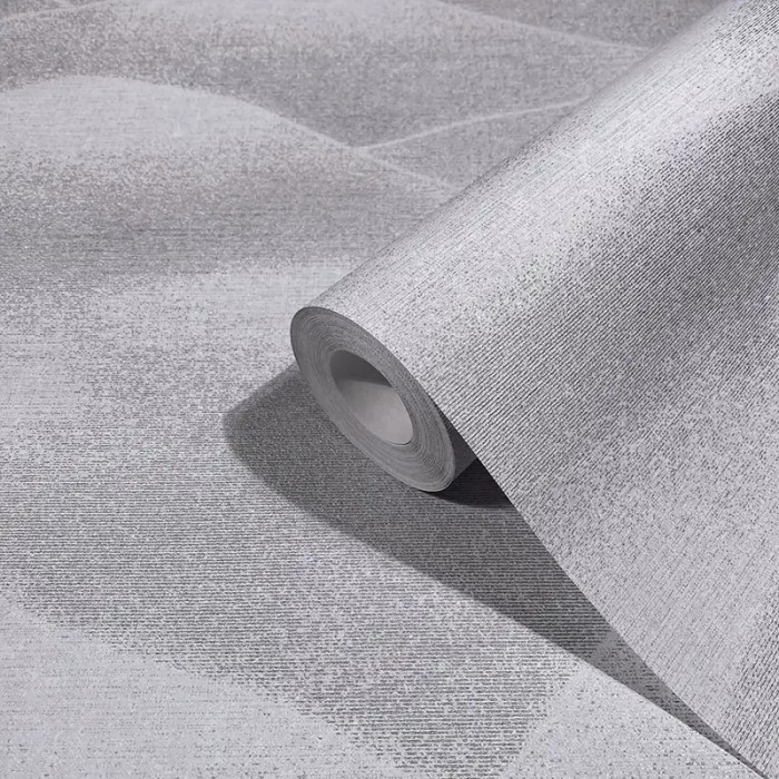 Papel pintado oriental colinas asiáticas gris - Marburg Habitat 34020