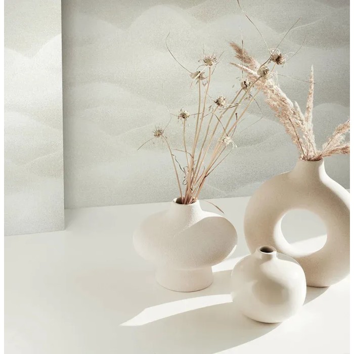 Marburg|Papel pintado oriental colinas japonesas beige|Abstracto