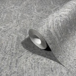 Marburg|Papel pintado geométrico verde patrón enrejado|Papel Pintado
