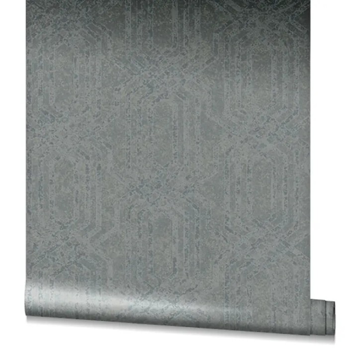 Marburg|Papier peint contemporain treillis géométrique gris|Géométrique