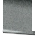 Marburg|Contemporary geometric lattice wallpaper in grey|Geometric