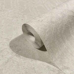 Marburg|Papel pintado geométrico verde patrón enrejado|Papel Pintado