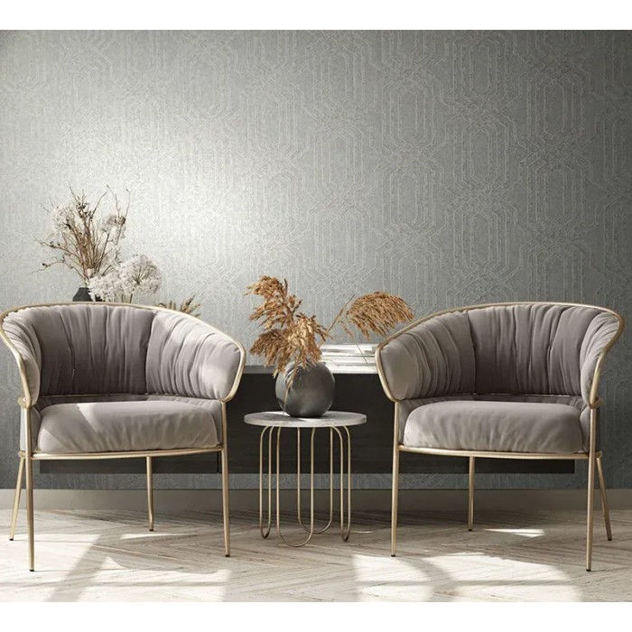 Marburg|Papel pintado enrejado beige|Contemporáneo