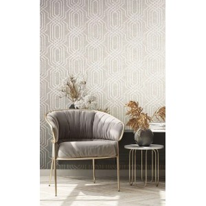 Marburg|Green geometric trellis pattern wallpaper|Wallpaper 2
