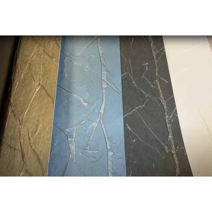 Marburg|Papel pintado floral alta gama azul metalizado|Papel Pintado