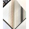 Marburg|Wallpaper with anthracite metallic folds|Contemporary