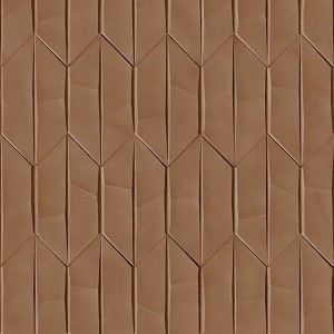 Grandeco|Moderne braun-grüne geometrische Motive Tapete|Geometrisch
