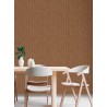 Grandeco|Papier peint géométrique losanges 3D marron|Papier Peint