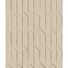 Grandeco|3D-Rautenmuster beige Tapete|Tapeten