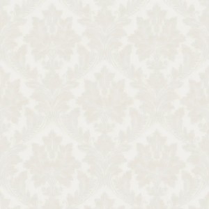 As Creation|Tapete Medaillons im orangefarbenen und oxidierten Damaststil|Damast