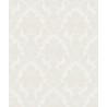 Grandeco|Ornamentale Medaillons weiß Tapete|Damast