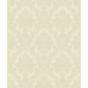 Grandeco|Ornamentaler Damast goldene Medaillons Tapete|Damast