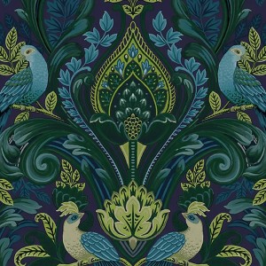 Architects Paper|Papier peint floral style scandinave violet|Floral