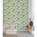 Grandeco|Modern pine landscape green wallpaper|Figurative