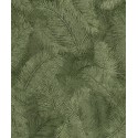 Grandeco|Papel pintado tropical hojas palmera verde|Tropical