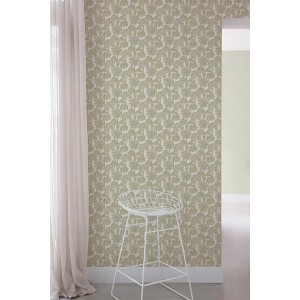 Khroma|Art Deco lattice Wallpaper with climbing vine and grapes|Wallpaper 2