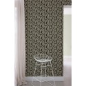Grandeco|Zeitloser Palmenwald schwarz Tapete|Tapeten