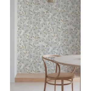 Architects Paper|Papier peint floral style scandinave violet|Floral 2