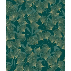 Cristiana Masi|Papier Peint fleurs japonaises vert|Fleurs Japonaises 2